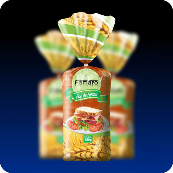 Embalagens para pães